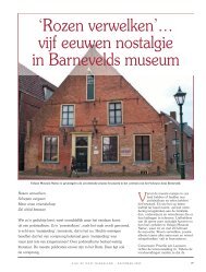 'Rozen verwelken'… vijf eeuwen nostalgie in Barnevelds museum