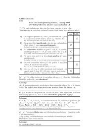 pdf-fil - Matematik - KTH