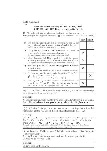 pdf-fil - Matematik - KTH