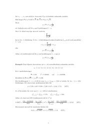 Låt x1,...,xn vara utfall av oberoende N(µ, σ)-fördelade stokastiska ...