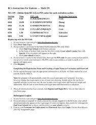 BCA Instructions For Students -- Math 159 MA 159 – Online Quiz ...