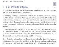 7. The Definite Integral