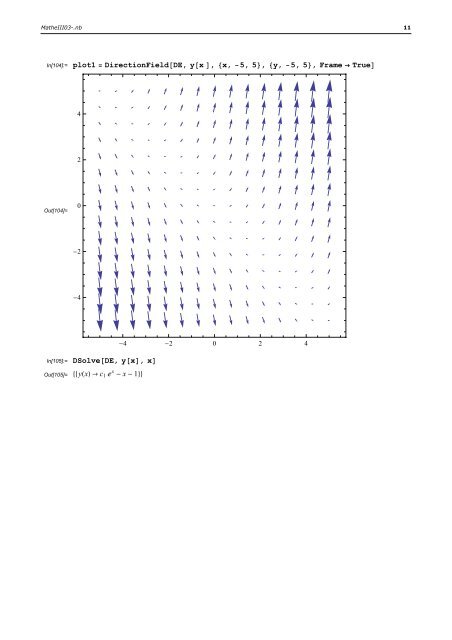 Differentialgleichungen