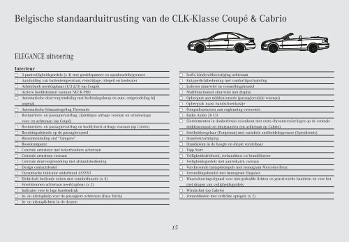 SLK-CLK Klasse NL 2006