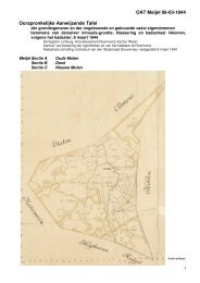 OAT Meijel 06-03-1844 Oorspronkelijke Aanwijzende Tafel - Medelo