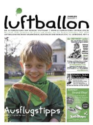 Kinder- theater Abo 1 | 4 â 6 Jahre - Elternzeitung Luftballon