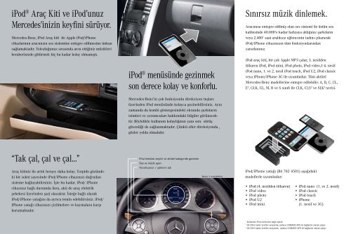 Eğlence sistemleri broşürü - Mercedes-Benz