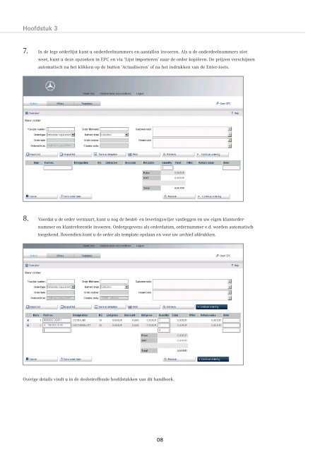 WebParts-handleiding (13869 KB, PDF) - Mercedes-Benz in België