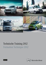 Nieuwe Techniek Training After Sales 2012 - Mercedes-Benz in België