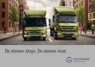 De nieuwe Atego. De nieuwe Axor. - Mercedes-Benz Luxembourg