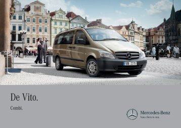 Brochure Vito combi - Mercedes-Benz in België