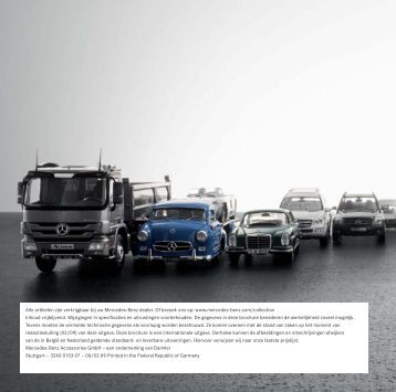 Brochure Model Car Selection 2009/2010 - Mercedes-Benz in België