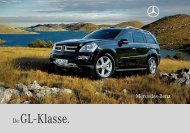 De GL - Klasse. - Mercedes-Benz