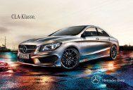 Brochure CLA-Klasse downloaden (PDF) - Mercedes-Benz