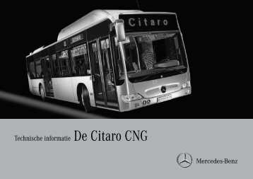 Citaro CNG Nederlands (PDF) - Mercedes-Benz