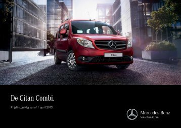 Download prijslijst Citan (PDF) - Mercedes-Benz