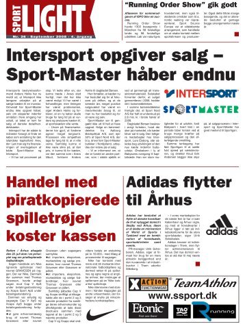 SportLight nr. 26 2.9.08 ny - Sportsbranchens Leverandørforening