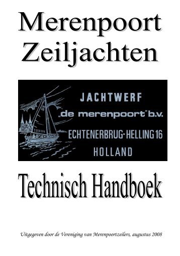 technisches Handbuch NL - merenpoortclub