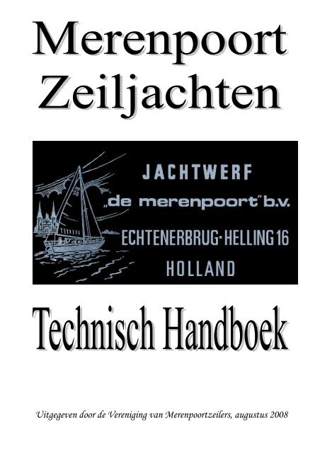 technisches Handbuch NL - merenpoortclub
