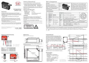 Montageanleitung optoNCDT 1302 - Micro-Epsilon Messtechnik ...