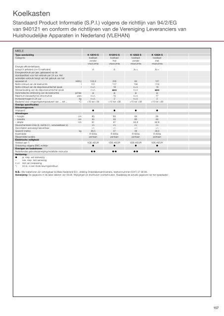 Brochure Vrijstaand 2009.pdf - Miele