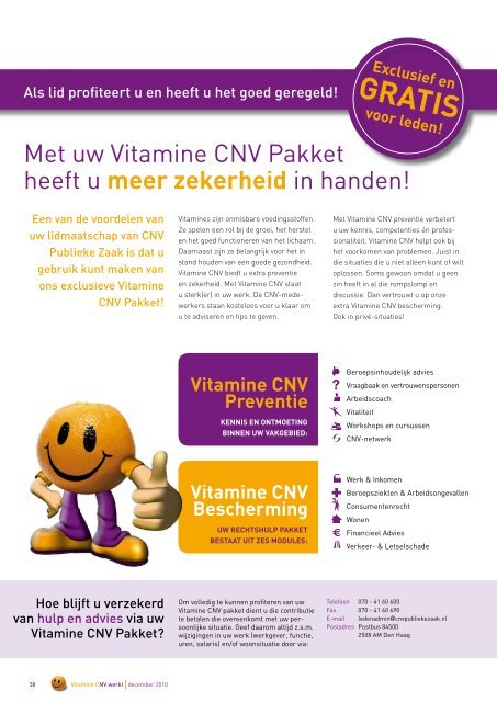 Zorg/Welzijn (pdf) - CNV Publieke Zaak