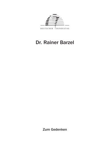 Download Zum Gedenken Dr. Rainer Barzel (Link ... - Mitmischen.de