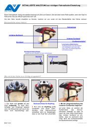 DETAILLIERTE ANLEITUNG zur richtigen Fahrradhelm-Einstellung ...