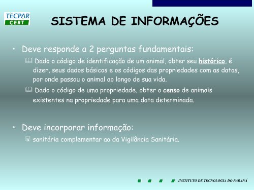 Rastreabilidade - Ministério do Meio Ambiente