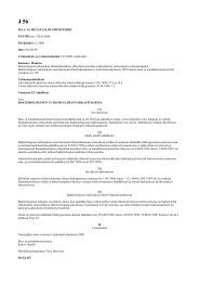 MAA- JA METSÄTALOUSMINISTERIÖ PÄÄTÖS nro 1/EEO/2000 ...