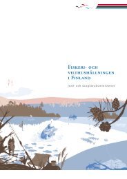 Fiskeri- och vilthushållningen i Finland (uppdaterad version)