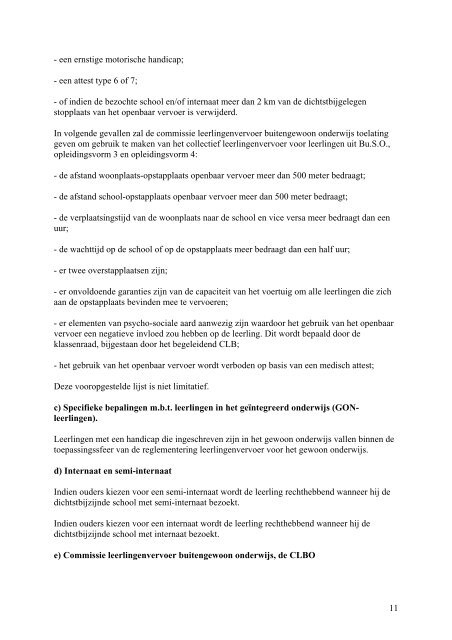 Omzendbrief inzake het leerlingenvervoer NO/2008/02 van - Mobiel ...