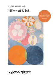 Lärarhandledning Hilma af Klint - Moderna museet