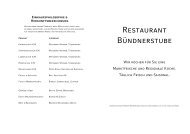 Restaurant Bündnerstube