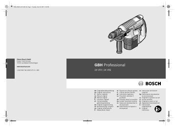 GBH Professional - mogem.com.tr