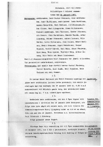 steringen äga ruin onsdagen den 27 januari 1932 kl. 6.30 ... - Mölndal