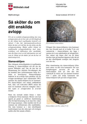 Så sköter du om ditt enskilda avlopp.pdf - Mölndal