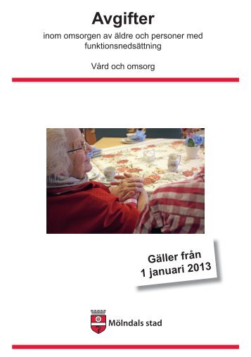 Avgifter 2013 - Mölndal