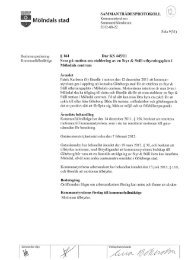 Ärende-12-Svar på motion om etablering av en Styr & Ställ ... - Mölndal