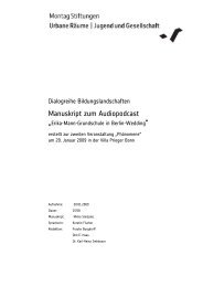 Manuskript parallel lesen (PDF, 71 kB) - Montag Stiftungen