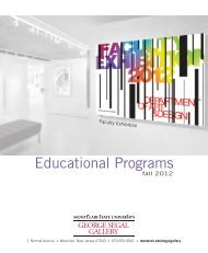 Educational Programs - Montclair State University
