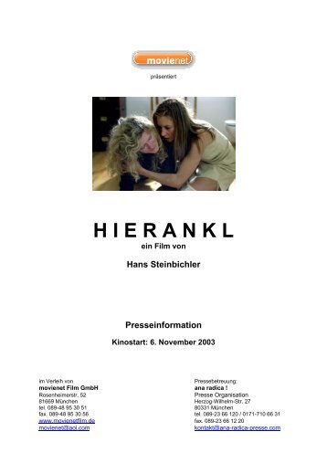 H I E R A N K L - Movienet Film GmbH