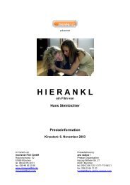 H I E R A N K L - Movienet Film GmbH