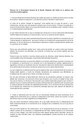 Discurso - Ministerio Público Fiscal de la República Argentina