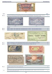 Donderdag 24 mei 2012 World Banknotes 6968 kavel TRUE Inzet ...