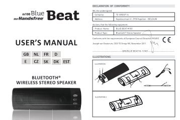 USER'S MANUAL - Mr Handsfree