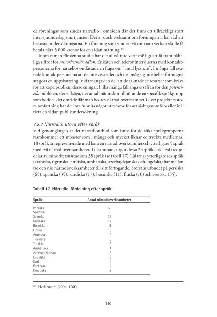 Minoritetsmedier och minoritetsmediepolitik i Sverige - Myndigheten ...