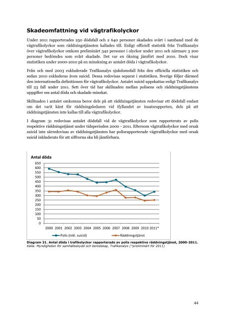 Räddningstjänst i siffror 2011 - Myndigheten för samhällsskydd och ...