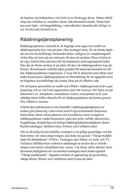 Riskhantering i ett samhällsperspektiv - Myndigheten för ...