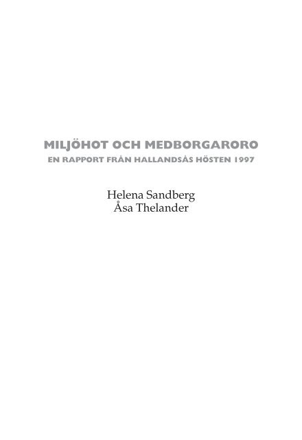 Miljöhot och medborgaroro.pdf - Myndigheten för samhällsskydd ...